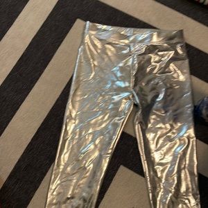 Jcrew girls size 14 silver pants